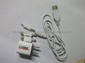 2600mAh rechargeable mobile charger dual Usb output 3