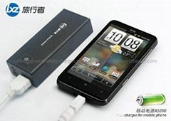 5200mAh power bank mobile power for iphone samsung
