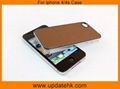 Carbon Fiber Leather case for iphone 4/4s 2