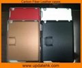 Carbon Fiber leather cases for the new ipad/ipad 2/tablet pc