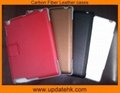 Carbon Fiber leather cases for the new ipad/ipad 2/tablet pc 4