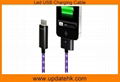 Led USB Charging Cable for ipod, iphone,ipad 1