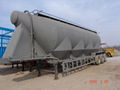 Bulk Cement Semi Trailer with 10,500mm Overall Length 35 to 55 CBM 1