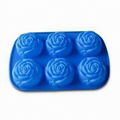 Rose Silicone Cake Mold