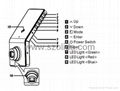 1080P +1/2 CMOS sensor + motion detection recording function+120wide-angle degre 4