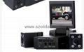 Double camera +2.0 tft screen + 120wide angle + 8pcsIR LED + 270degrees rotate t 5