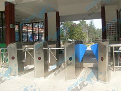 Automatic access control tripod turnstile