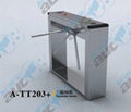 Elegant efficient tripod turnstile