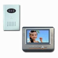 video intercom system 2-wire connected for video, voice, data,power supply
