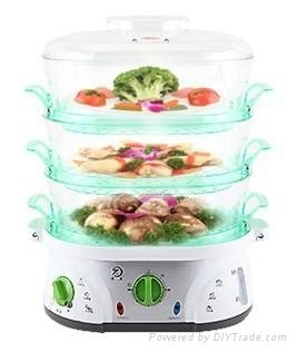 TS-9688-2H keep warm electric rice vegetable food steamer
