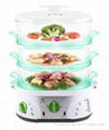 TS-9688-2H keep warm electric rice vegetable food steamer 1