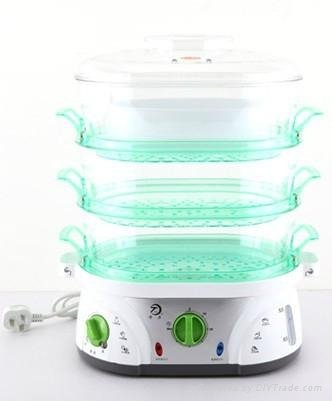 TS-9688-2H keep warm electric rice vegetable food steamer 5