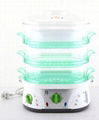 TS-9688-2H keep warm electric rice vegetable food steamer 5