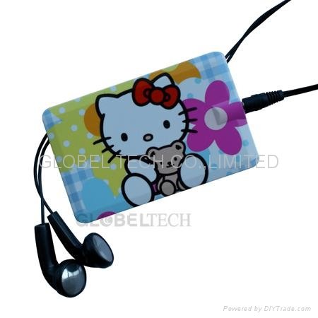 Ultra-thin card Mp3 music Player  5