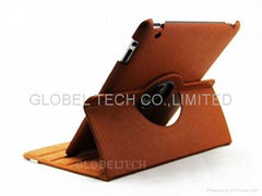 iPad 2/ new iPad 360 Degree Rotated PU