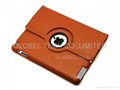 iPad 2/ new iPad 360 Degree Rotated PU hard case 2