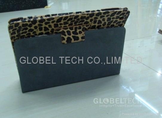 Ipad2 / New iPad Cover leather case-Leopard 2