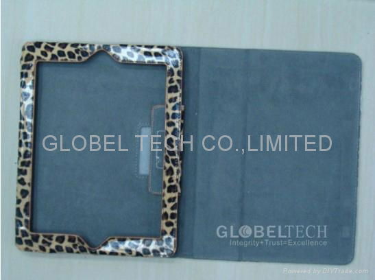 Ipad2 / New iPad Cover leather case-Leopard 3