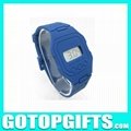 Best Selling colorful Thin Flat Rubber Watches digital watches 2