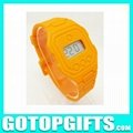 Best Selling colorful Thin Flat Rubber Watches digital watches 3