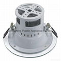 plastic downlight housing 2