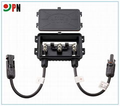 solar panel junction box connector with cable