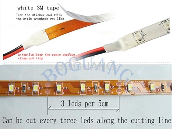 5m smd 335 60leds/m side view decoration use CE and RoHs approved led strip ligh 2