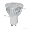 DC 12V or AC85-265V 6W equivalent 35W halogen lamp GU 10 energy saving led spotl