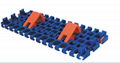 plastic modular belt Conveyor belt with Pop-up flights