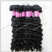 unprocessed virgin indian remy hair extension machine made weft natural color 