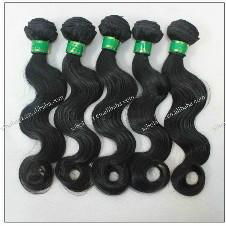 virgin remy malaysian hair weave natural color body wave 