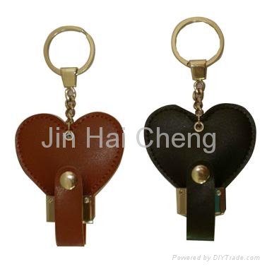 hot sale Leather USB Flash Drive with high quality 5