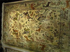 Persian Qom Silk Rug