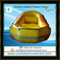 inflatable plastic banana boat 