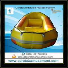 inflatable plastic banana boat