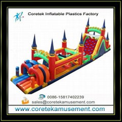 plastic inflatable slide outdoor games