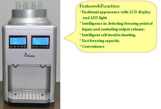 Liquor cooling dispenser