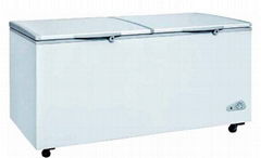 Double Door Chest Freezer 