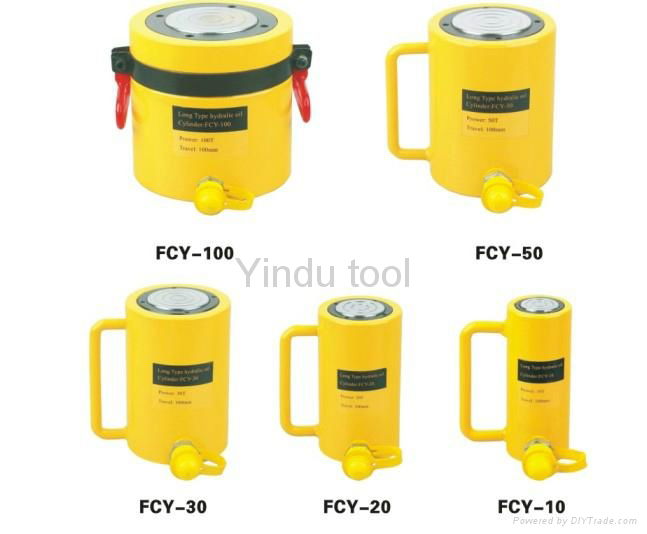 Long stroke type hydraulic cylinder FCY-100