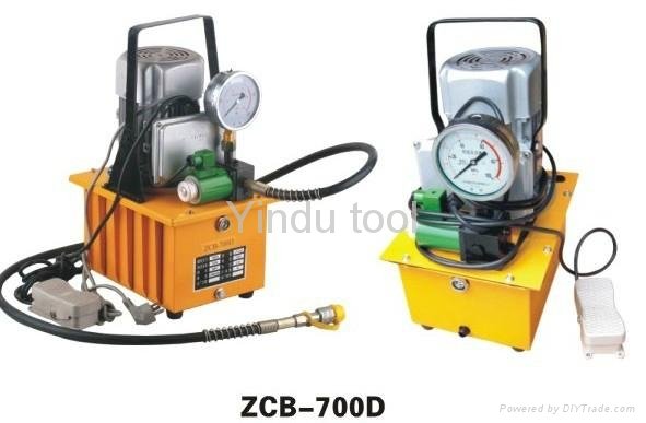 Pressure holding hydraulic electric pump ZCB-700D