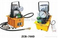 Pressure holding hydraulic electric pump ZCB-700D