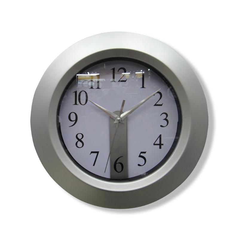 The temperature and humidity plastic wall clock 5