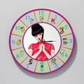 Chinese style12 zodiac photo frame clock 3