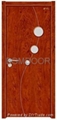 Composite   solid wood veneer door  5
