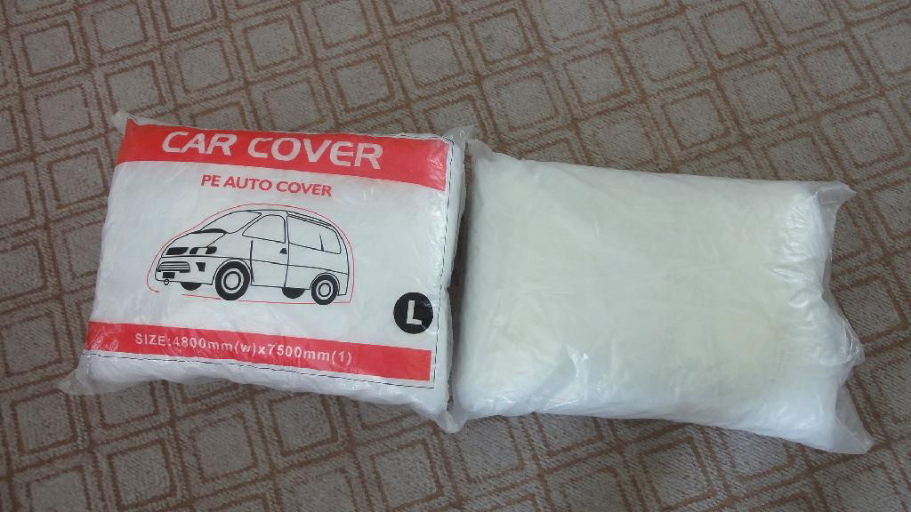 Plastic car cover  3