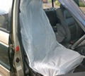 Disposable plastic car seat cover  2