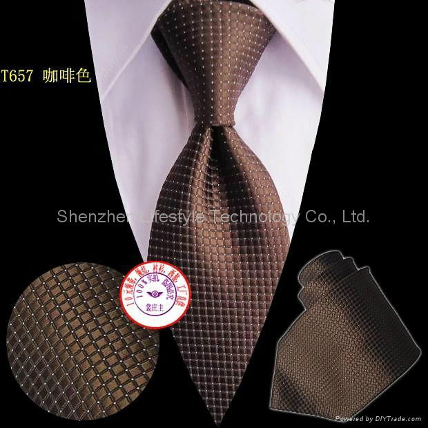 New styles TOP quality silk men's ties formal men necktie cravat men tie Stripe 5