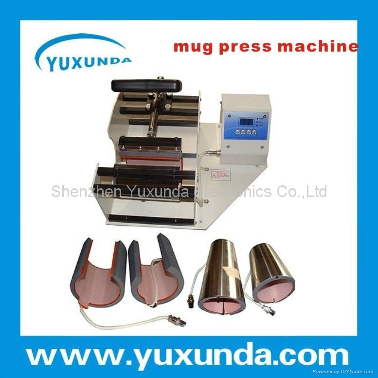 New CE-approved Horizontal Digital Mug Heat Press Machine-1