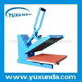 blue color heat press machine with high presure-2 for diy t-shirt printing 1