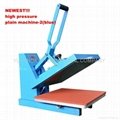 blue color heat press machine with high presure-2 for diy t-shirt printing 2